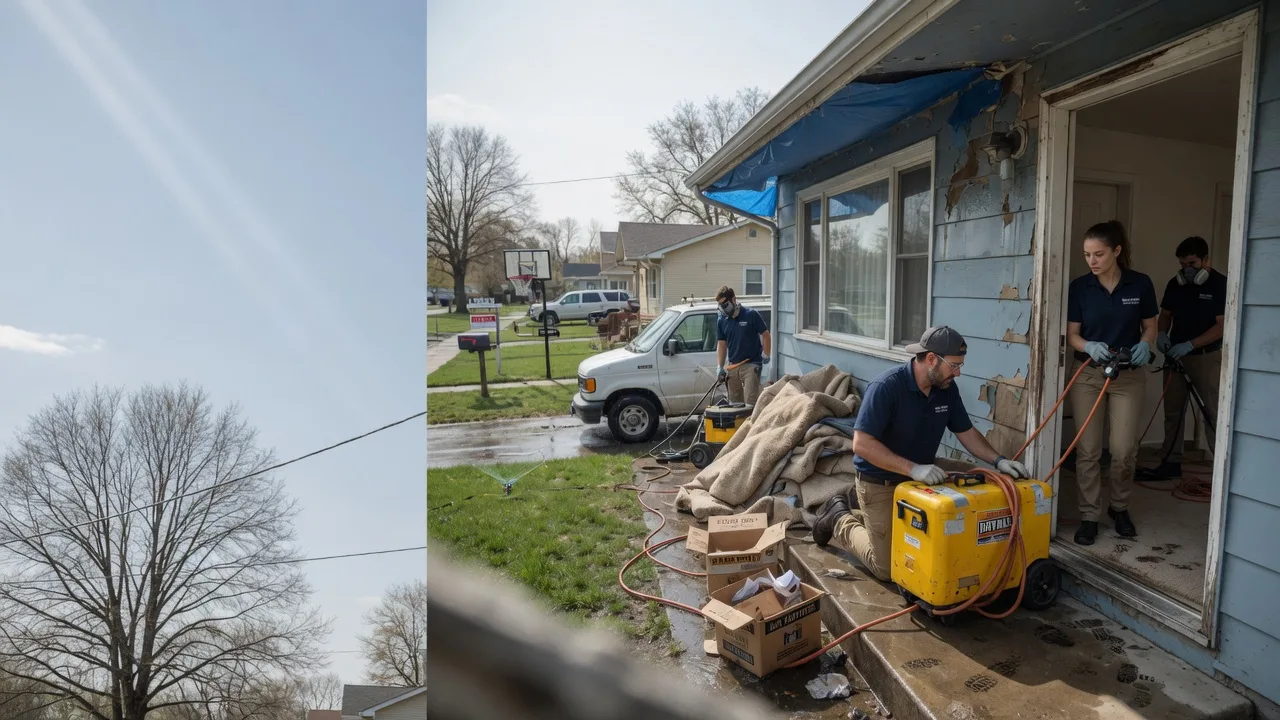 Basement Flood Cleanup in Urania, LA near me